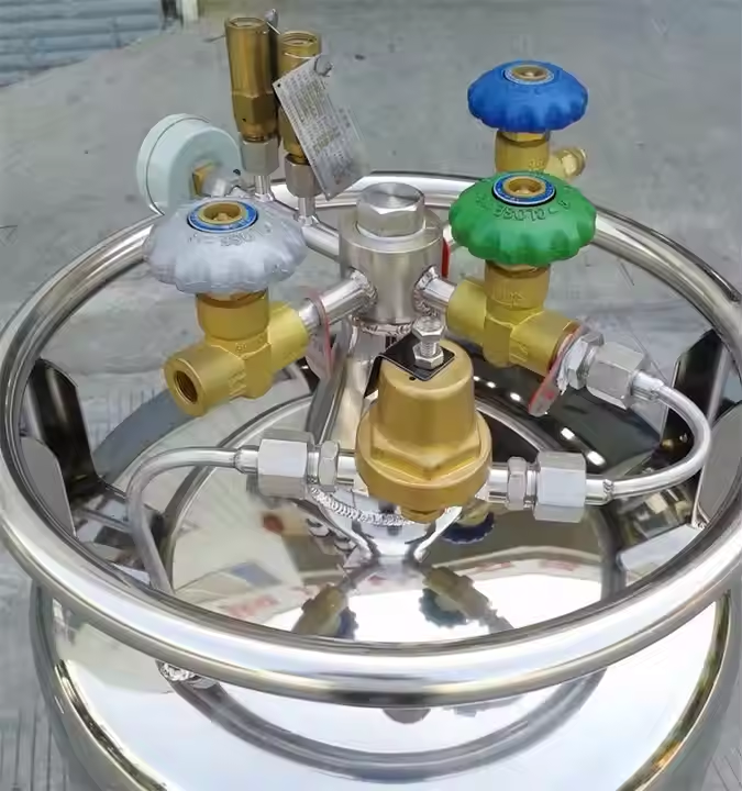 自增壓液氮罐 自增壓液氮罐