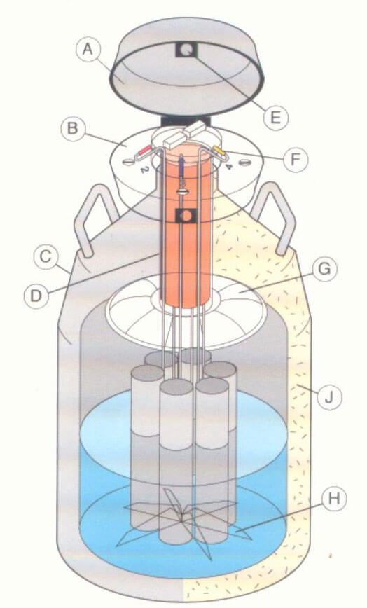 液氮罐結(jié)構(gòu)